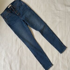 NWT Madewell Classic High Rise Skinny Jeans with Button Fly